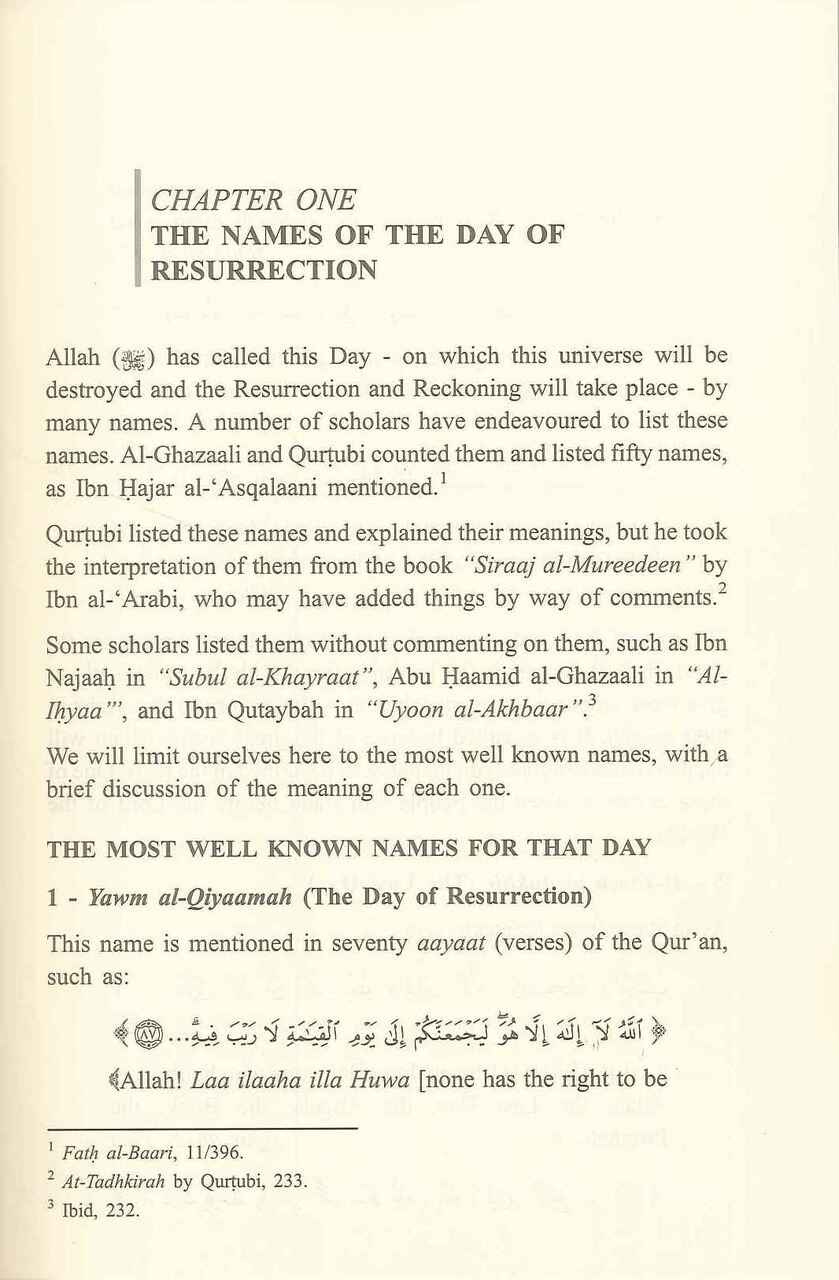 The Day Of Resurrection 3